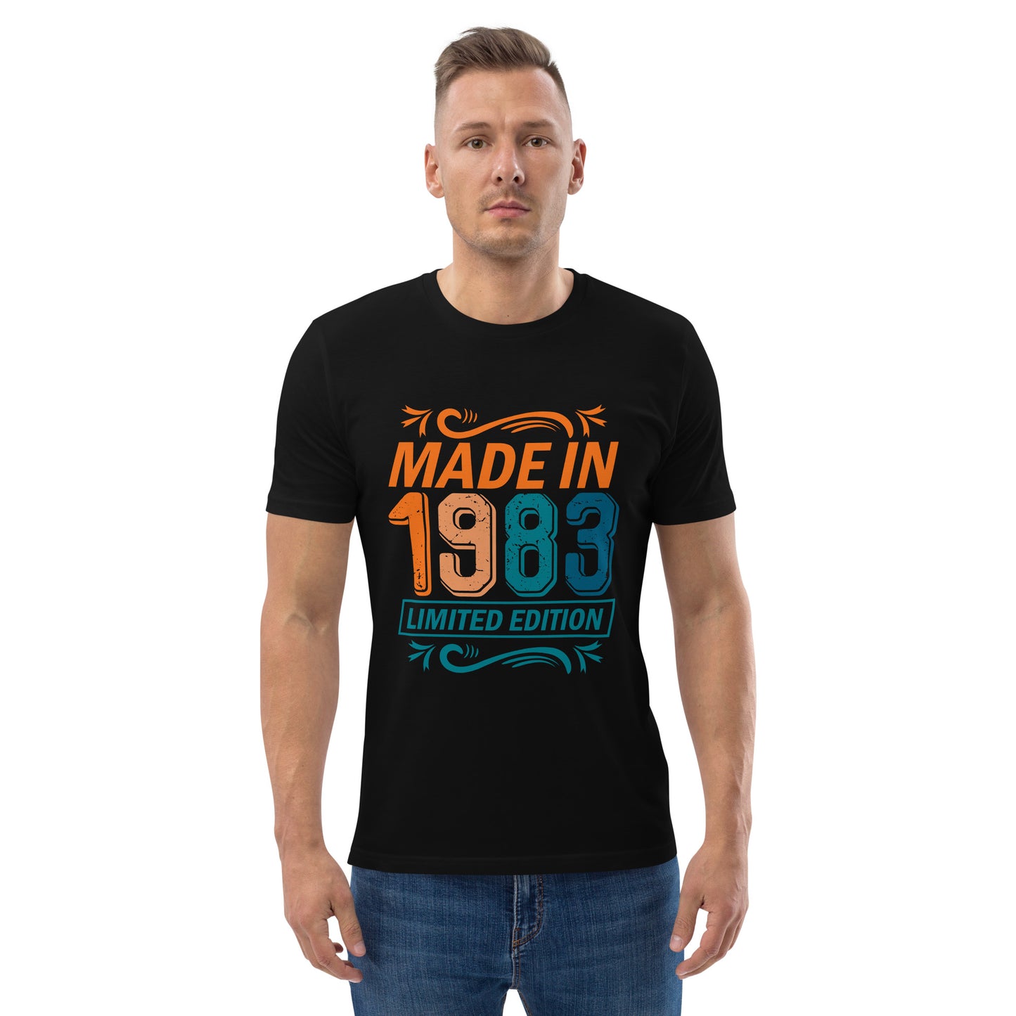 Camiseta orgánica Vintage 1983