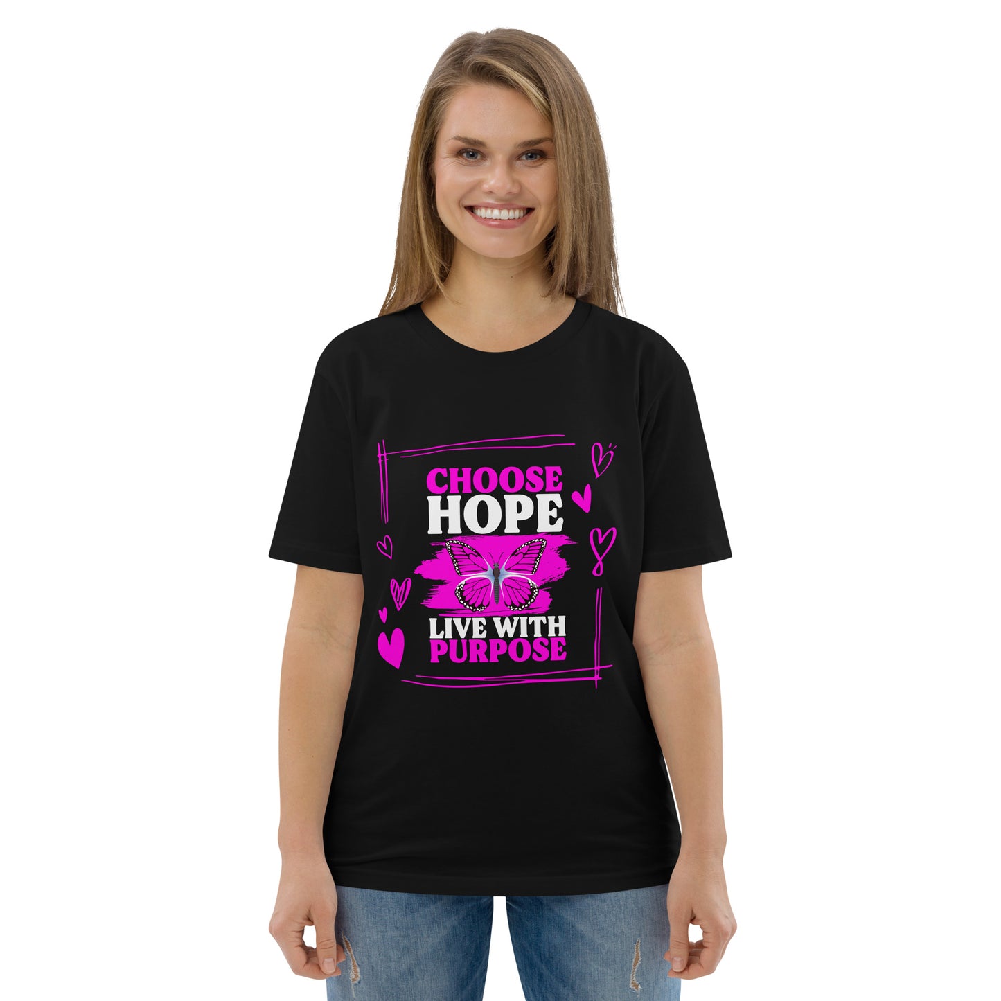 Camiseta Orgánica Choose Hope