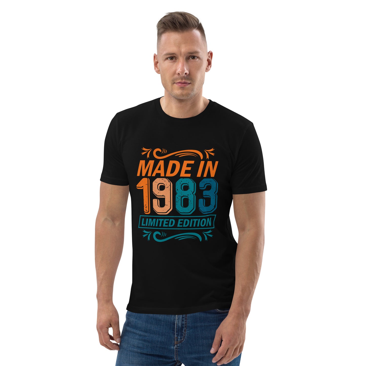 Camiseta orgánica Vintage 1983
