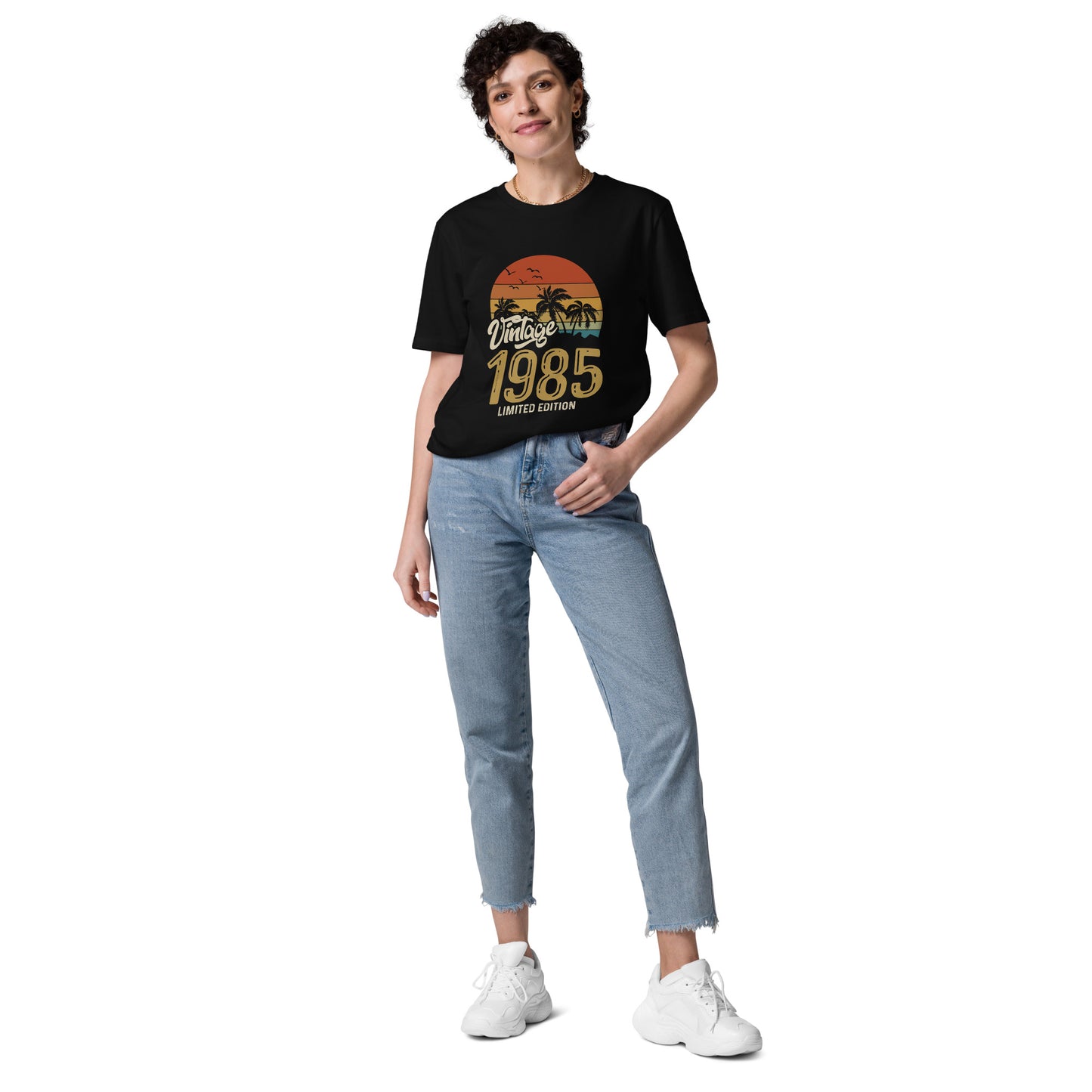 Camiseta orgánica Vintage 1985
