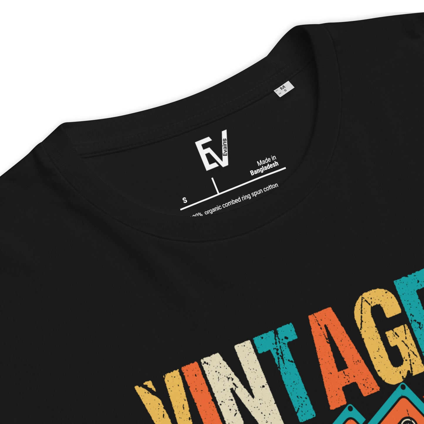 Camiseta orgánica Vintage 1990