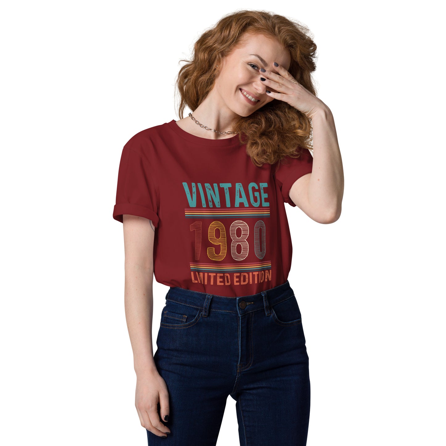 Camiseta orgánica Vintage 1980