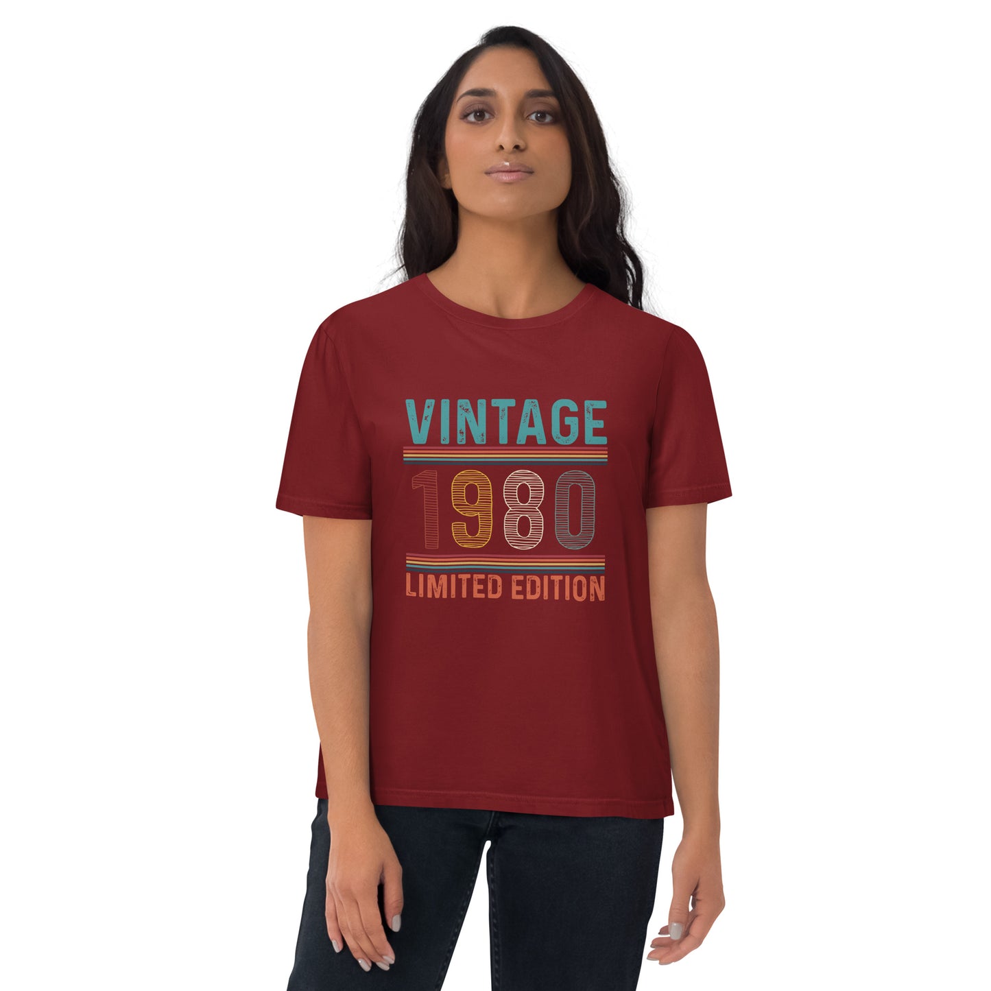 Camiseta orgánica Vintage 1980