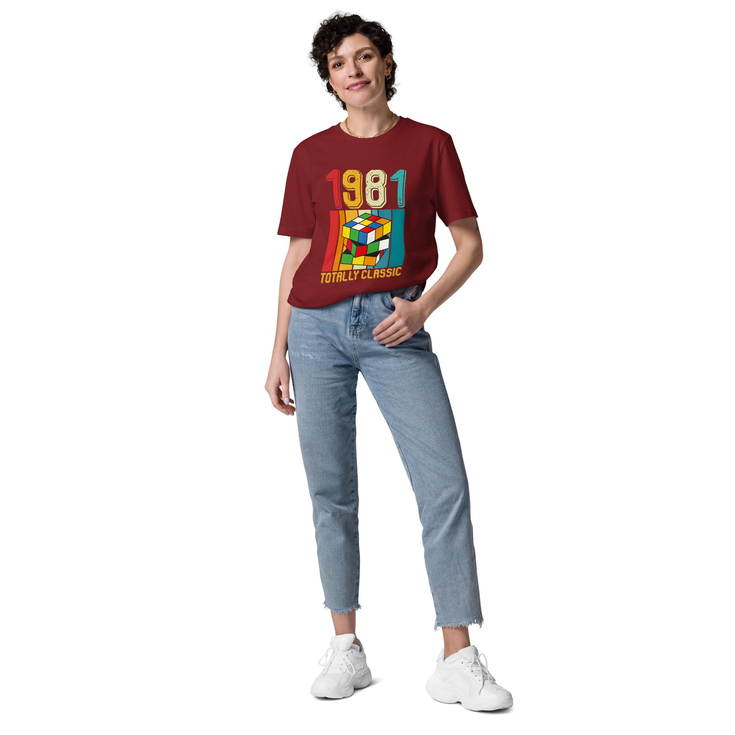 Camiseta orgánica Vintage 1981
