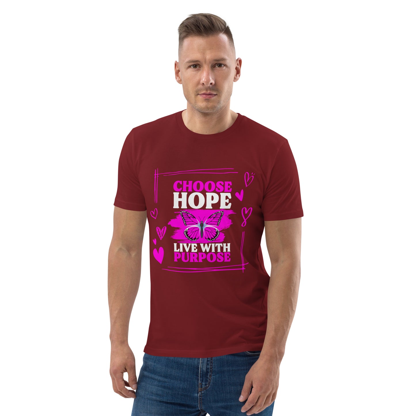 Camiseta Orgánica Choose Hope