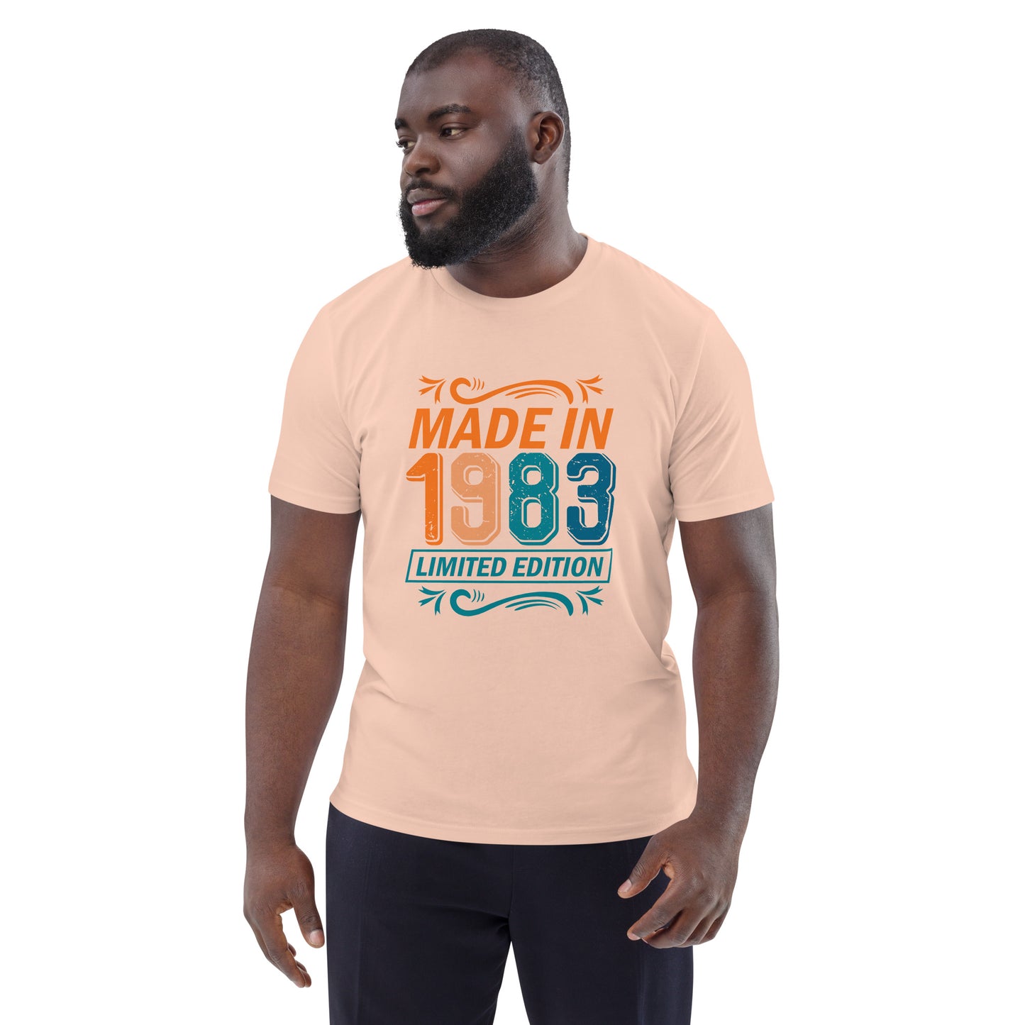 Camiseta orgánica Vintage 1983