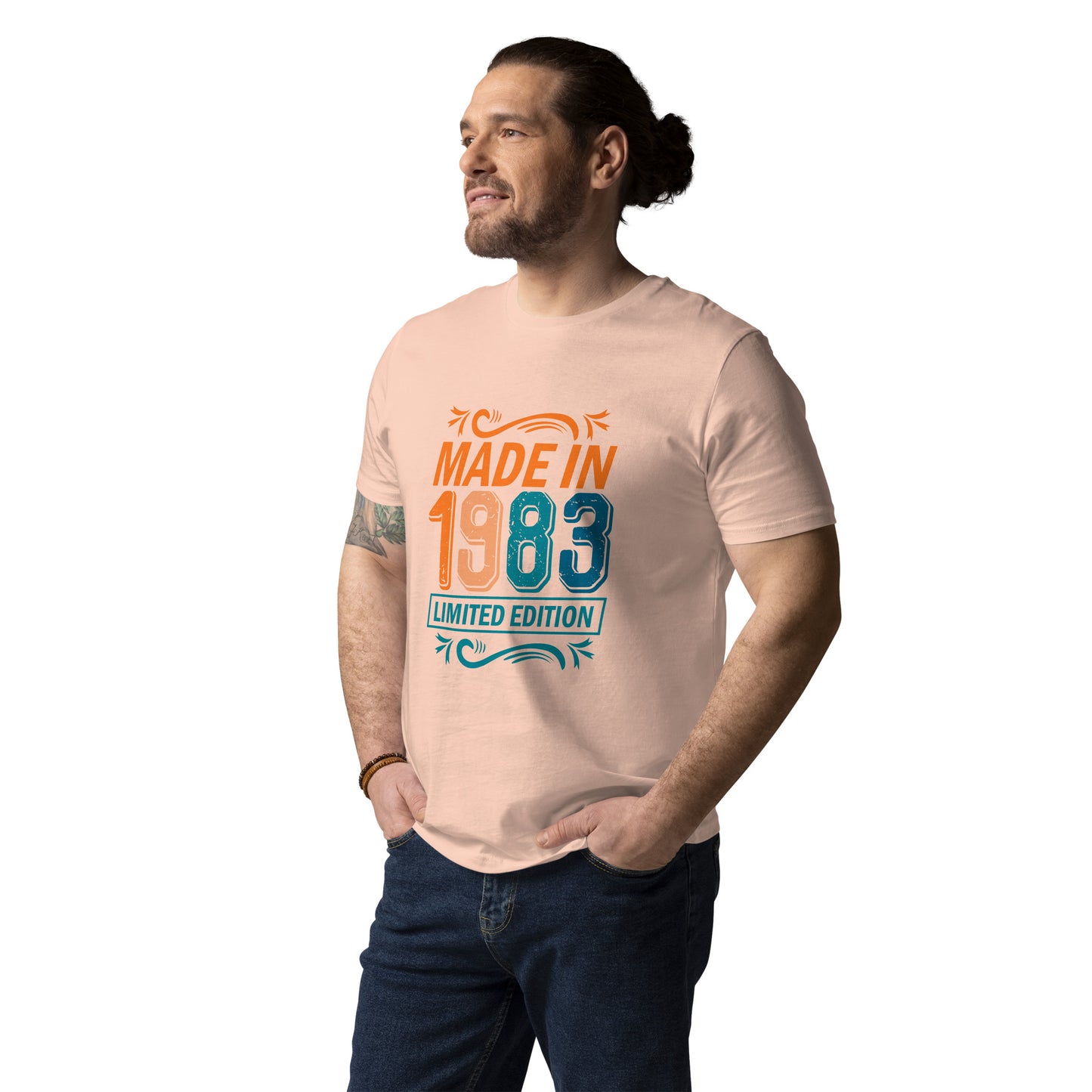 Camiseta orgánica Vintage 1983