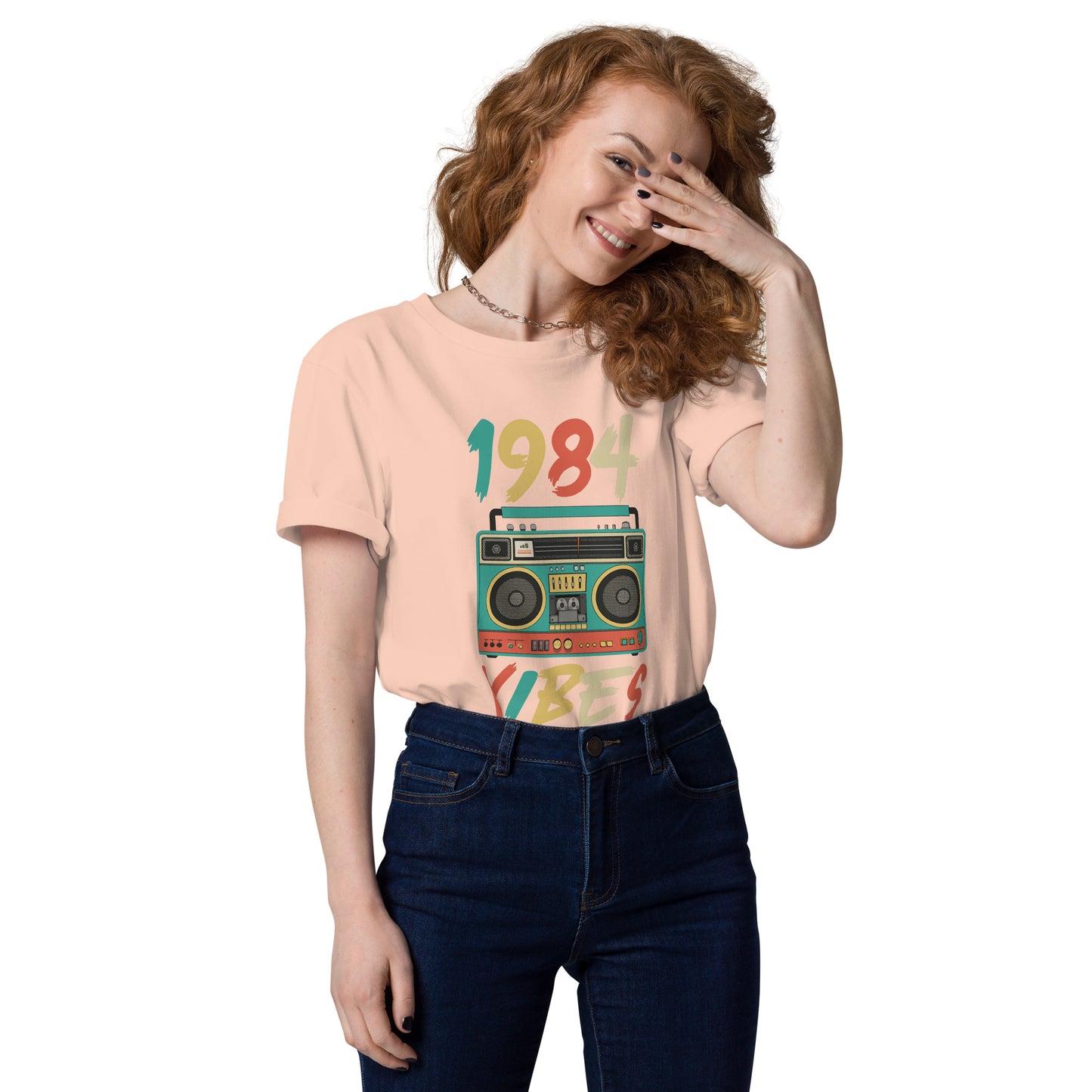 Camiseta orgánica Vintage 1984