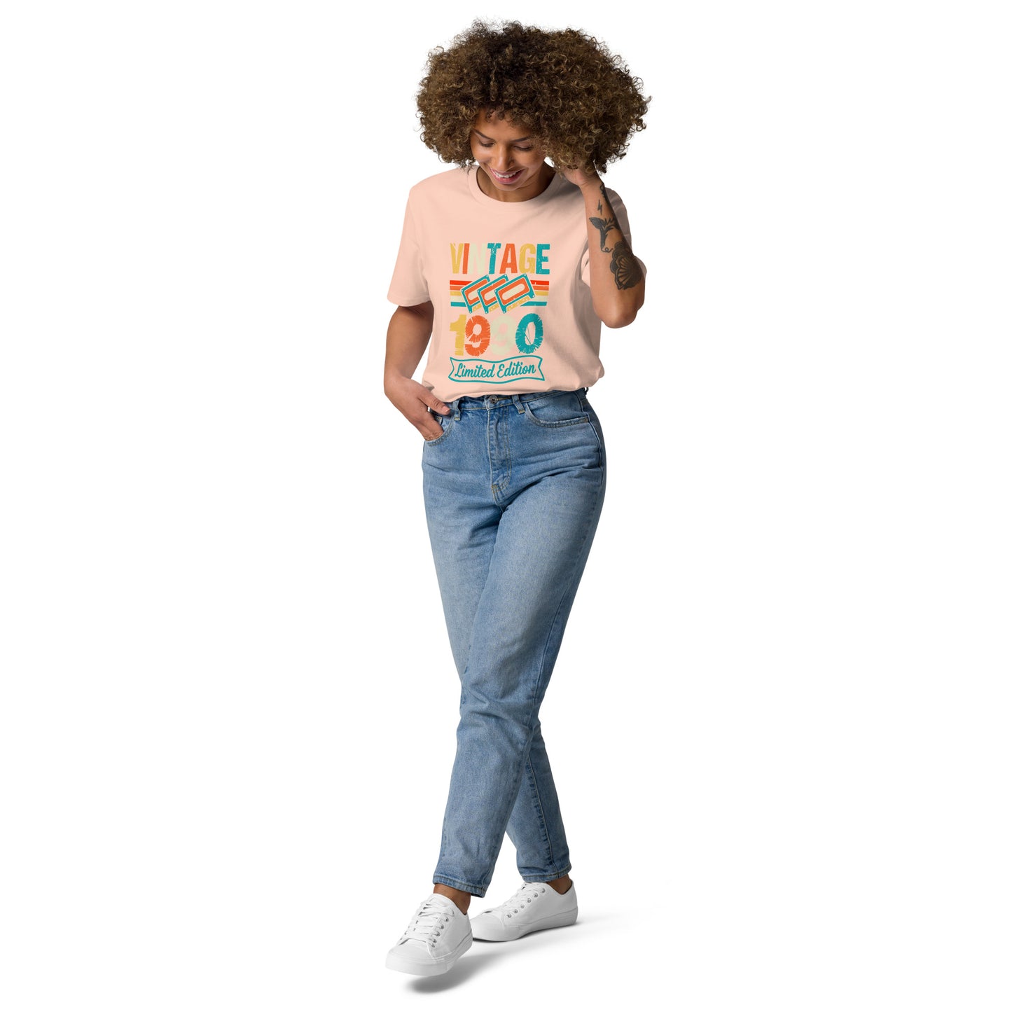 Camiseta orgánica Vintage 1990