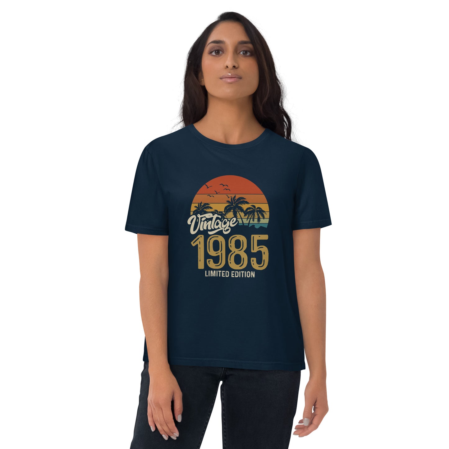 Camiseta orgánica Vintage 1985