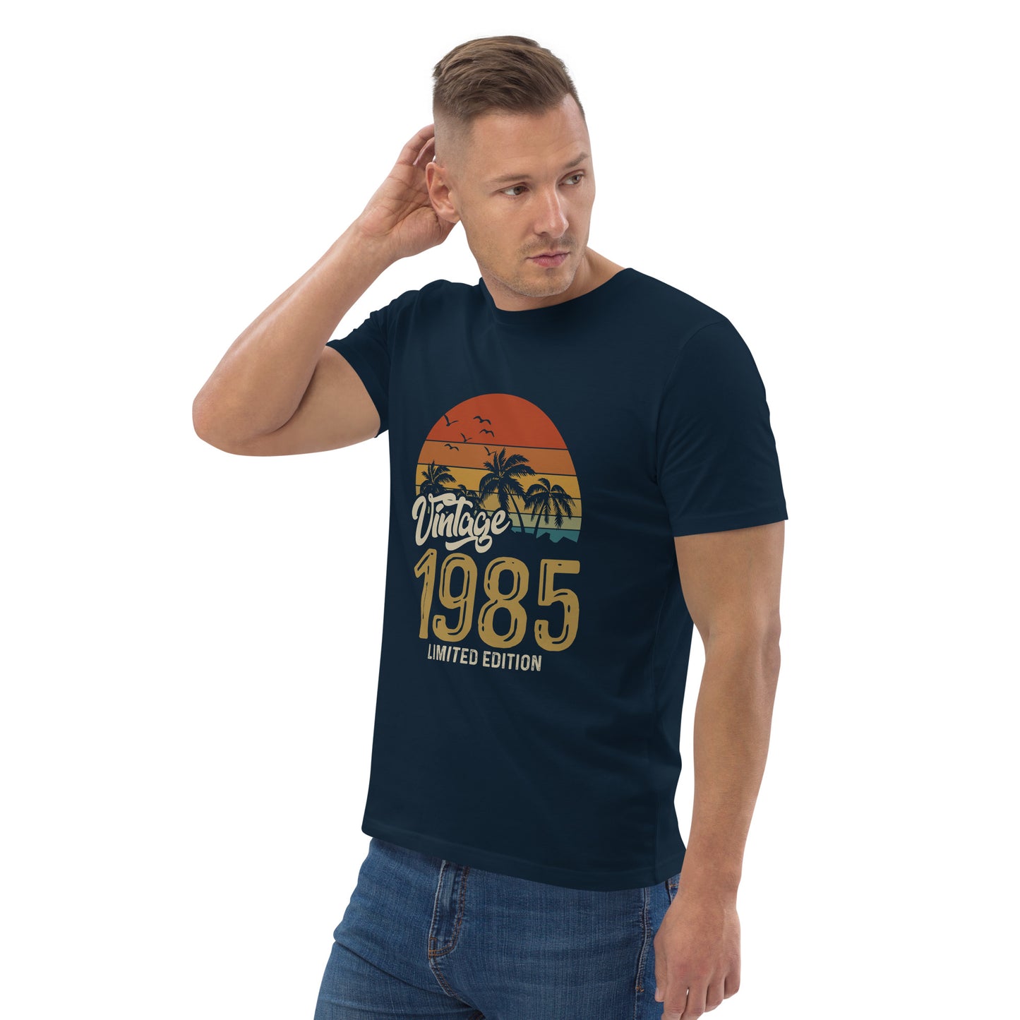 Camiseta orgánica Vintage 1985