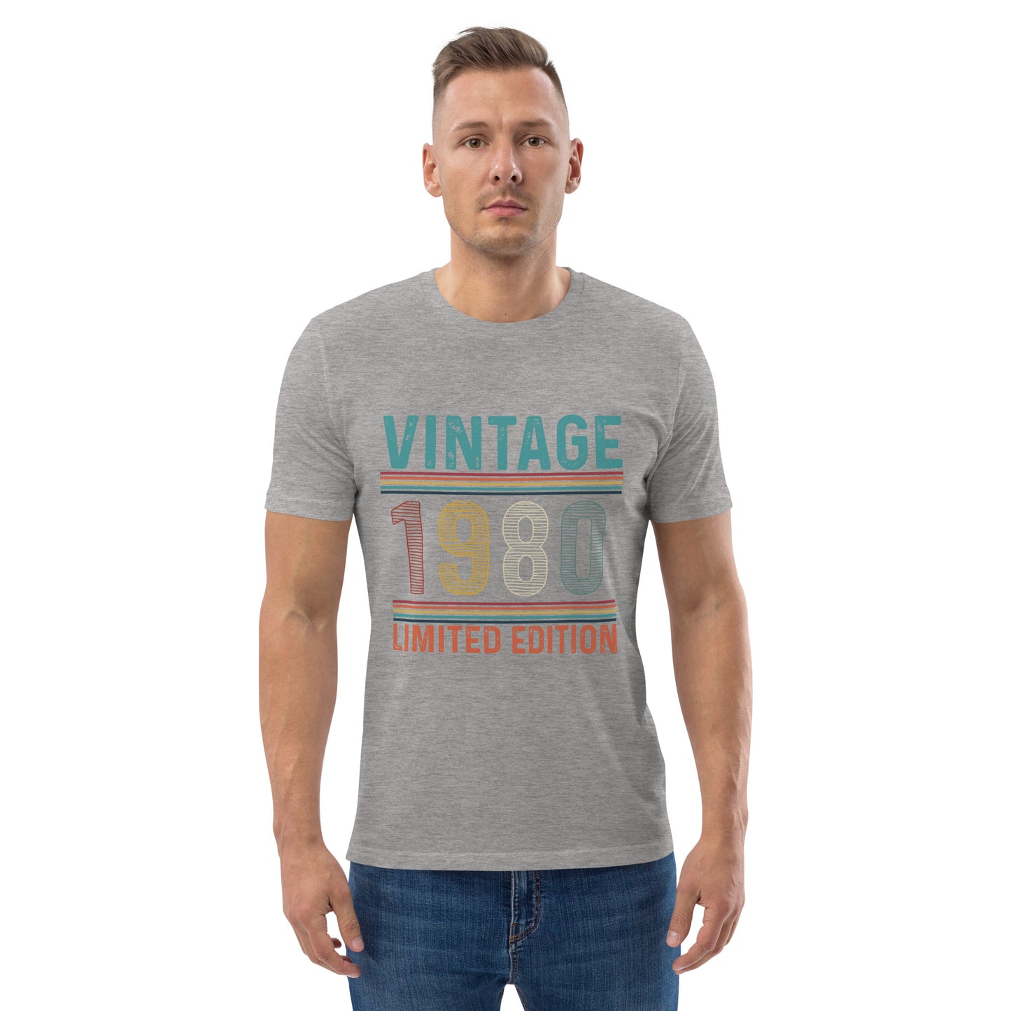 Camiseta orgánica Vintage 1980