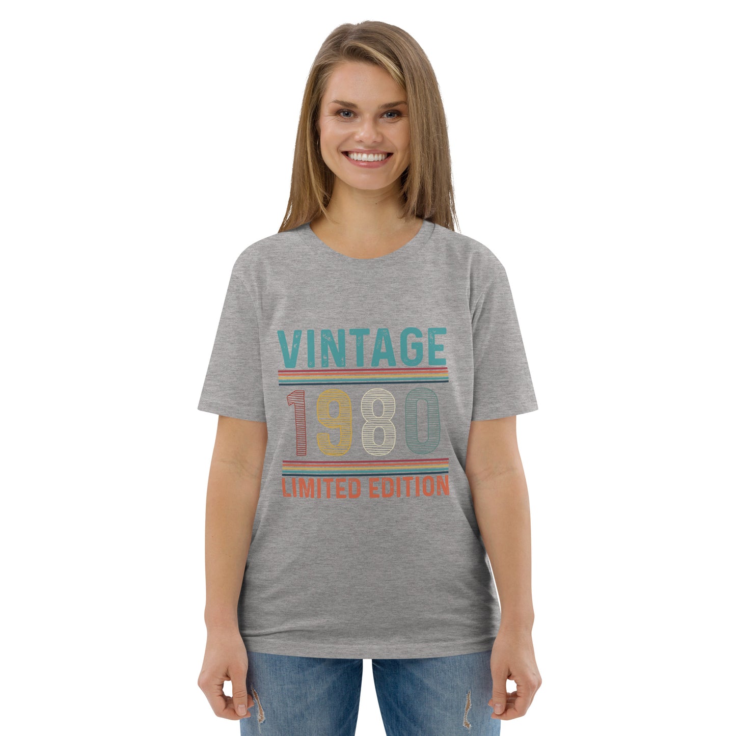Camiseta orgánica Vintage 1980