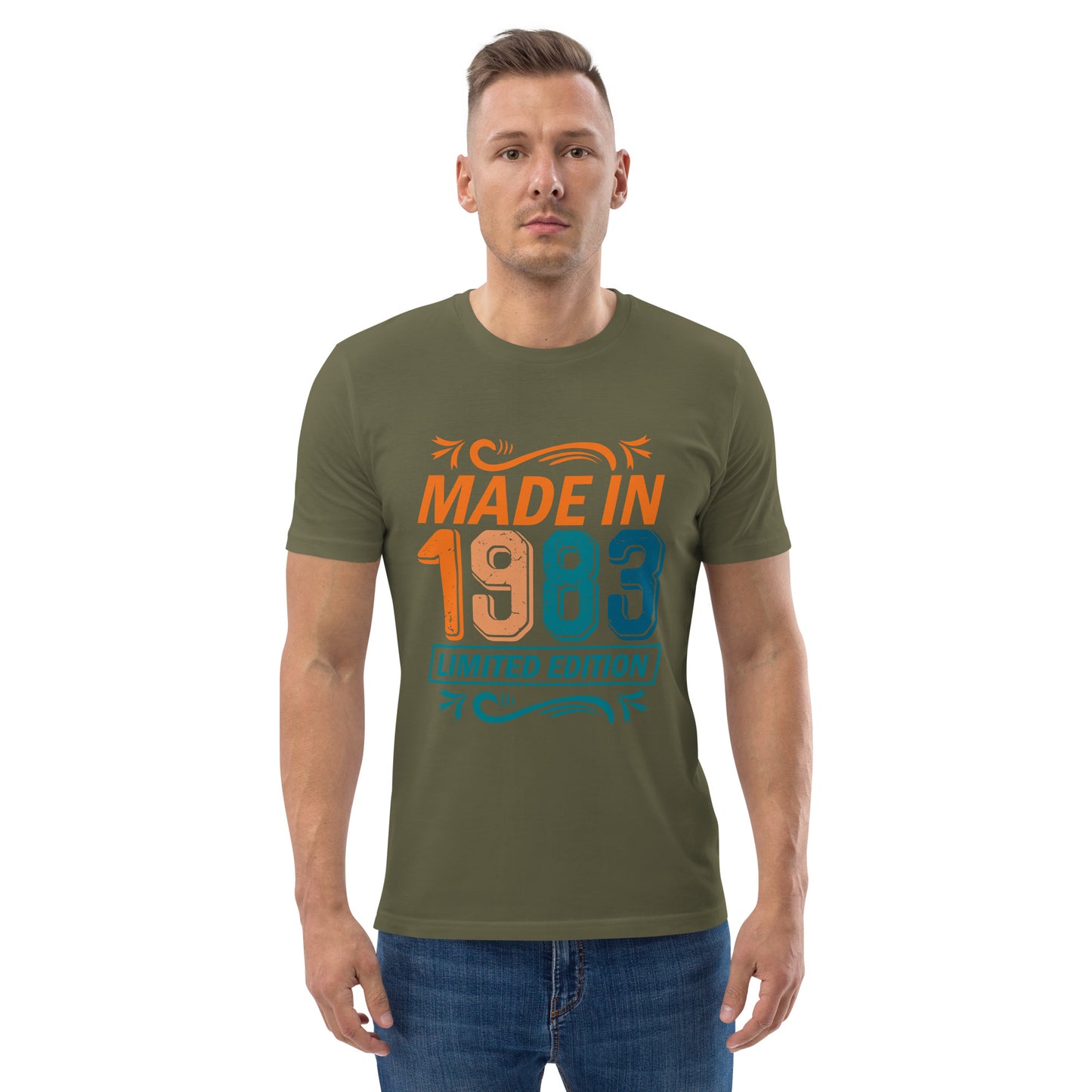 Camiseta orgánica Vintage 1983