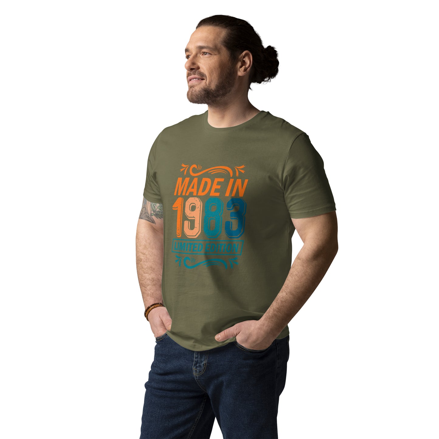 Camiseta orgánica Vintage 1983