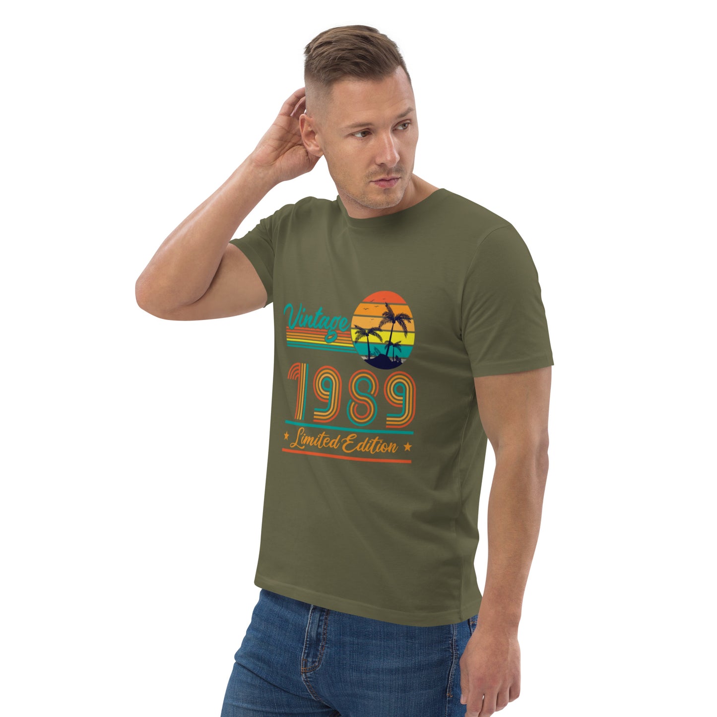 Camiseta orgánica Vintage 1989