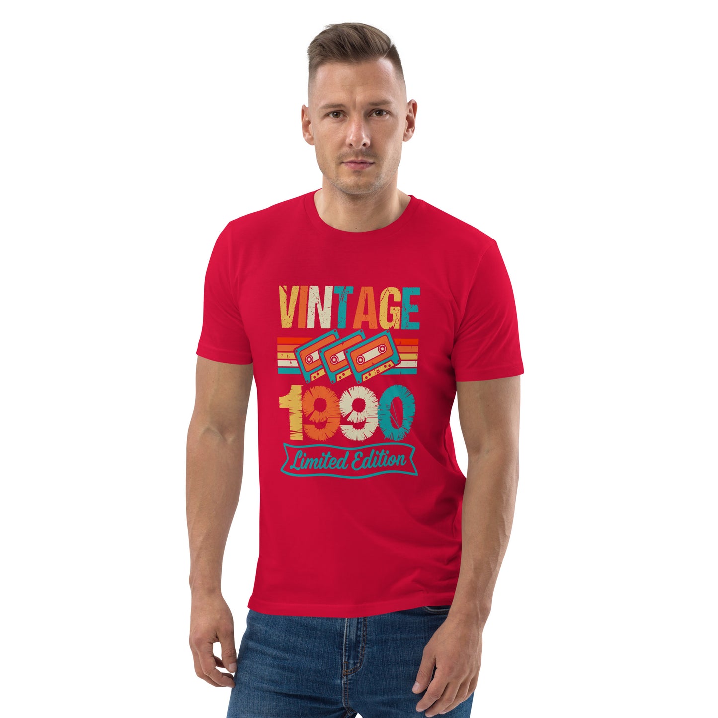 Camiseta orgánica Vintage 1990
