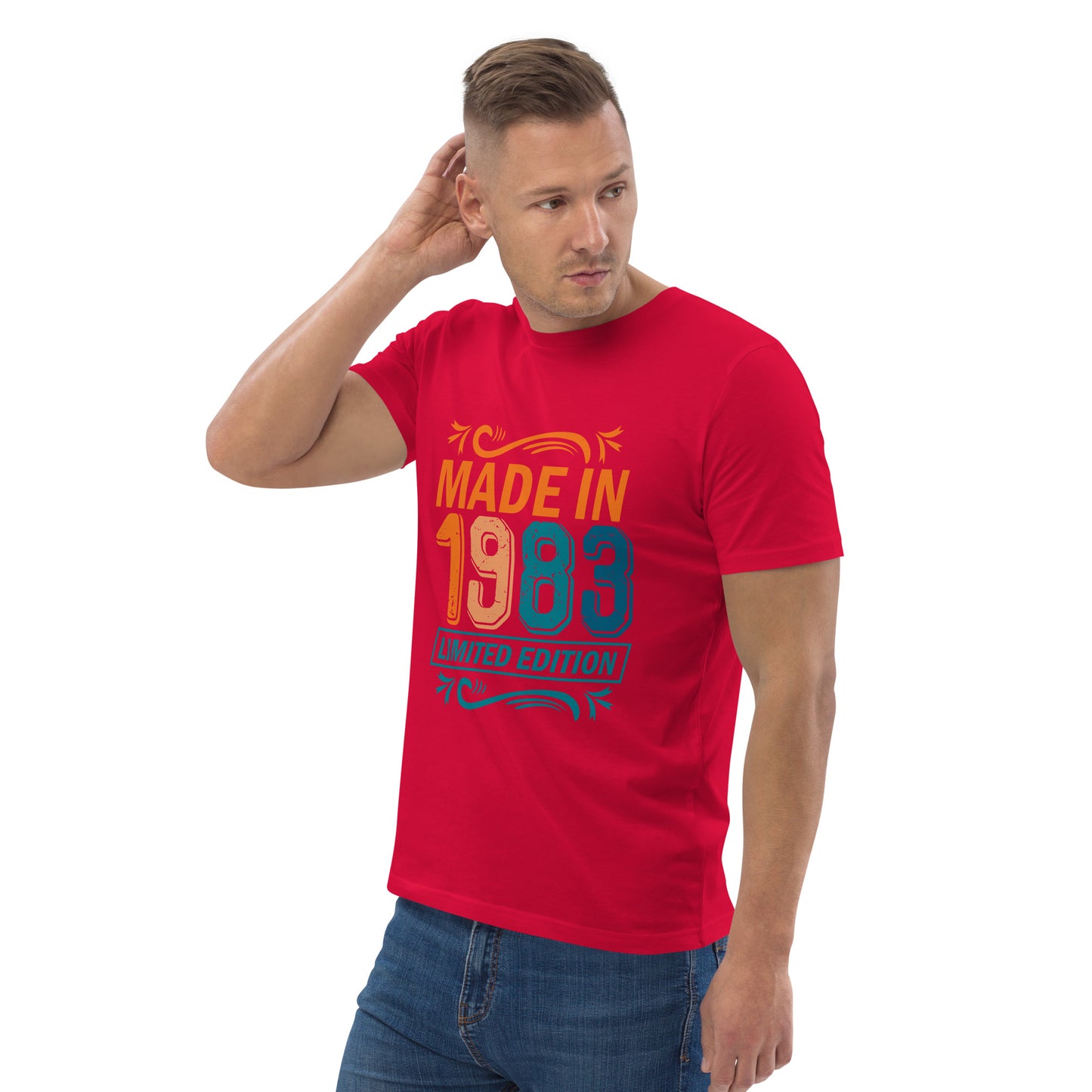 Camiseta orgánica Vintage 1983