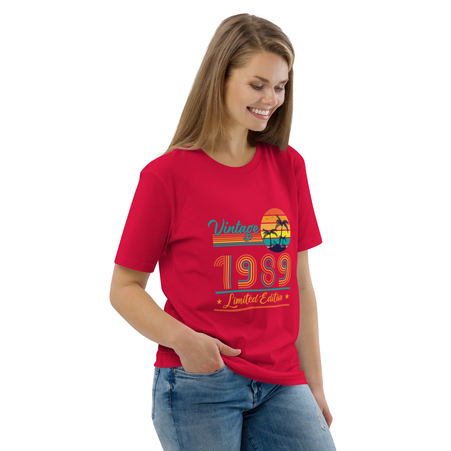 Camiseta orgánica Vintage 1989