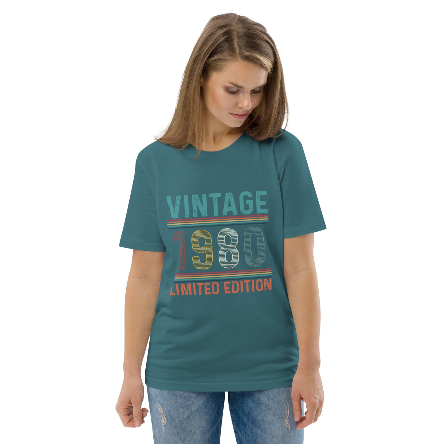 Camiseta orgánica Vintage 1980
