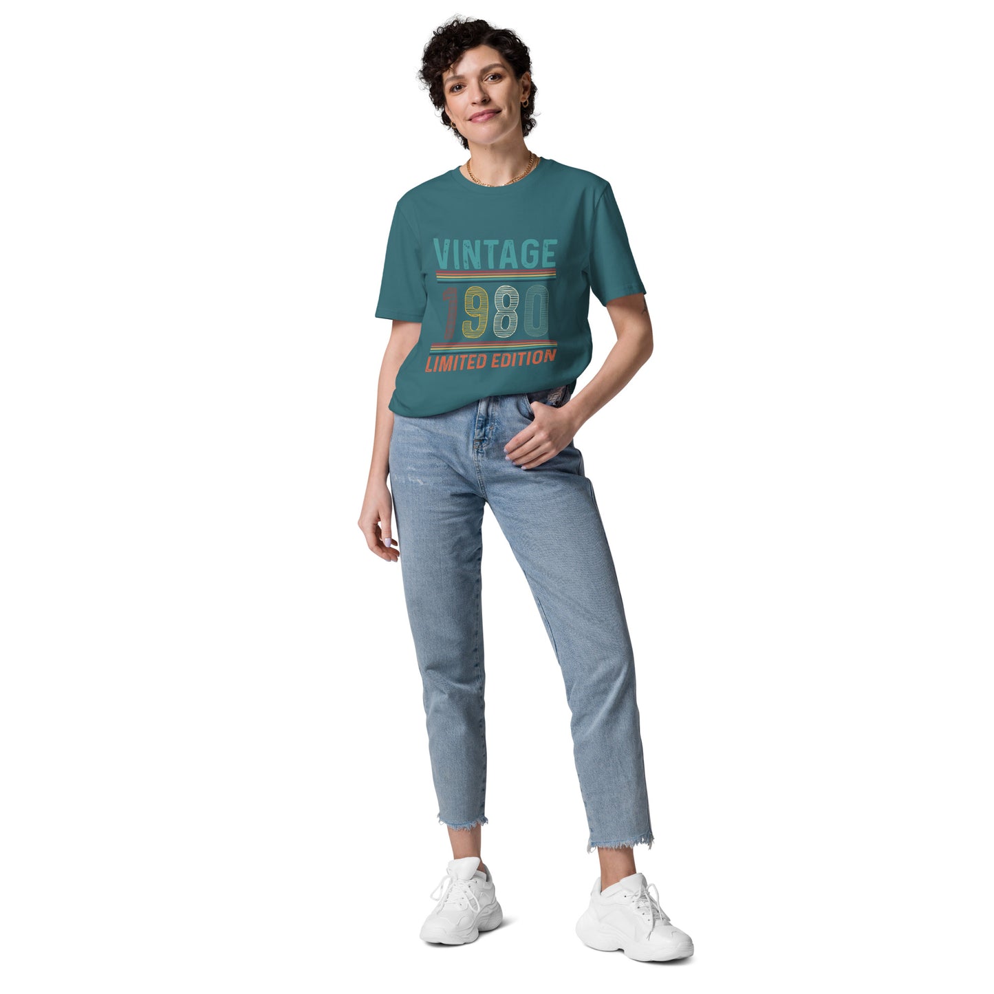 Camiseta orgánica Vintage 1980