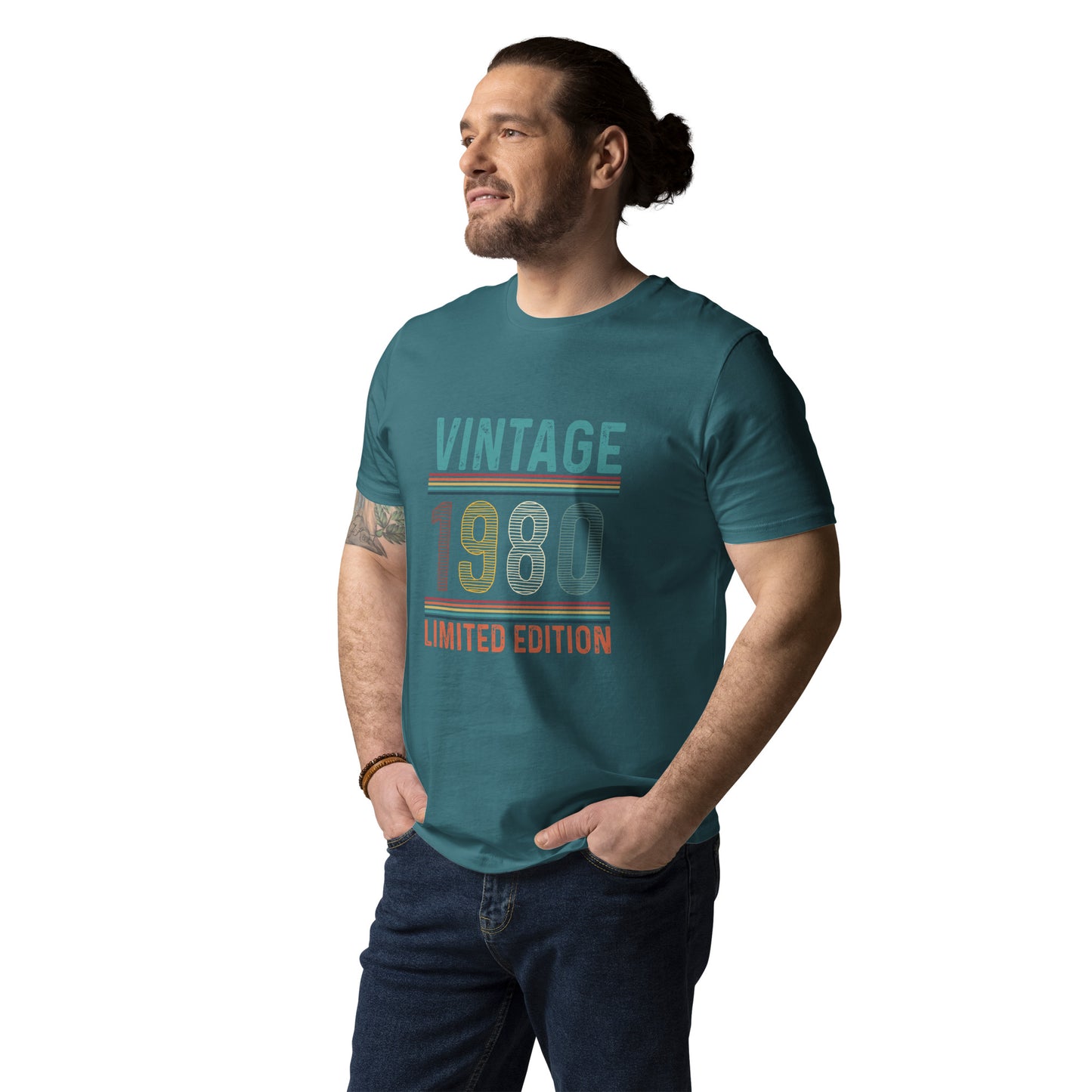 Camiseta orgánica Vintage 1980
