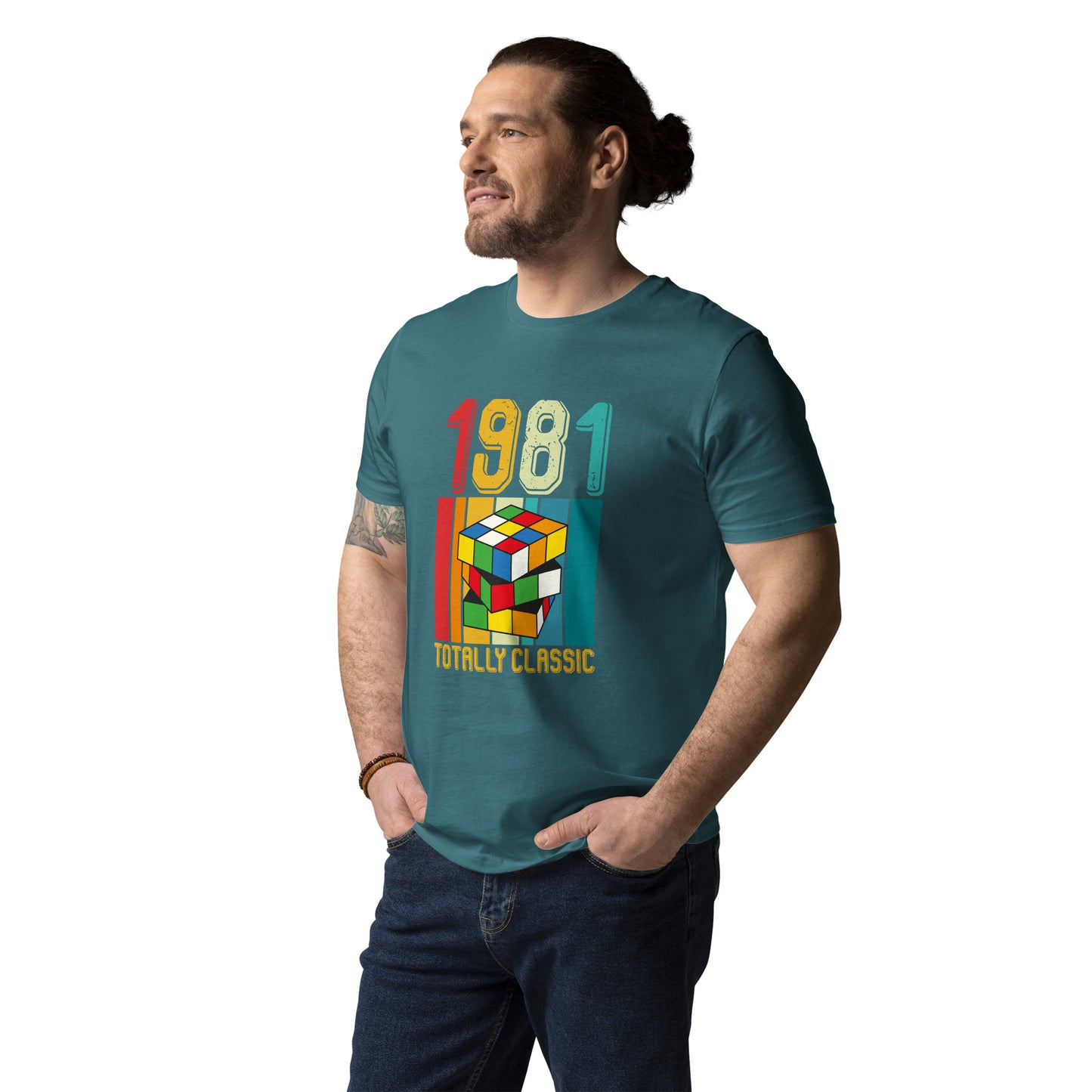 Camiseta orgánica Vintage 1981