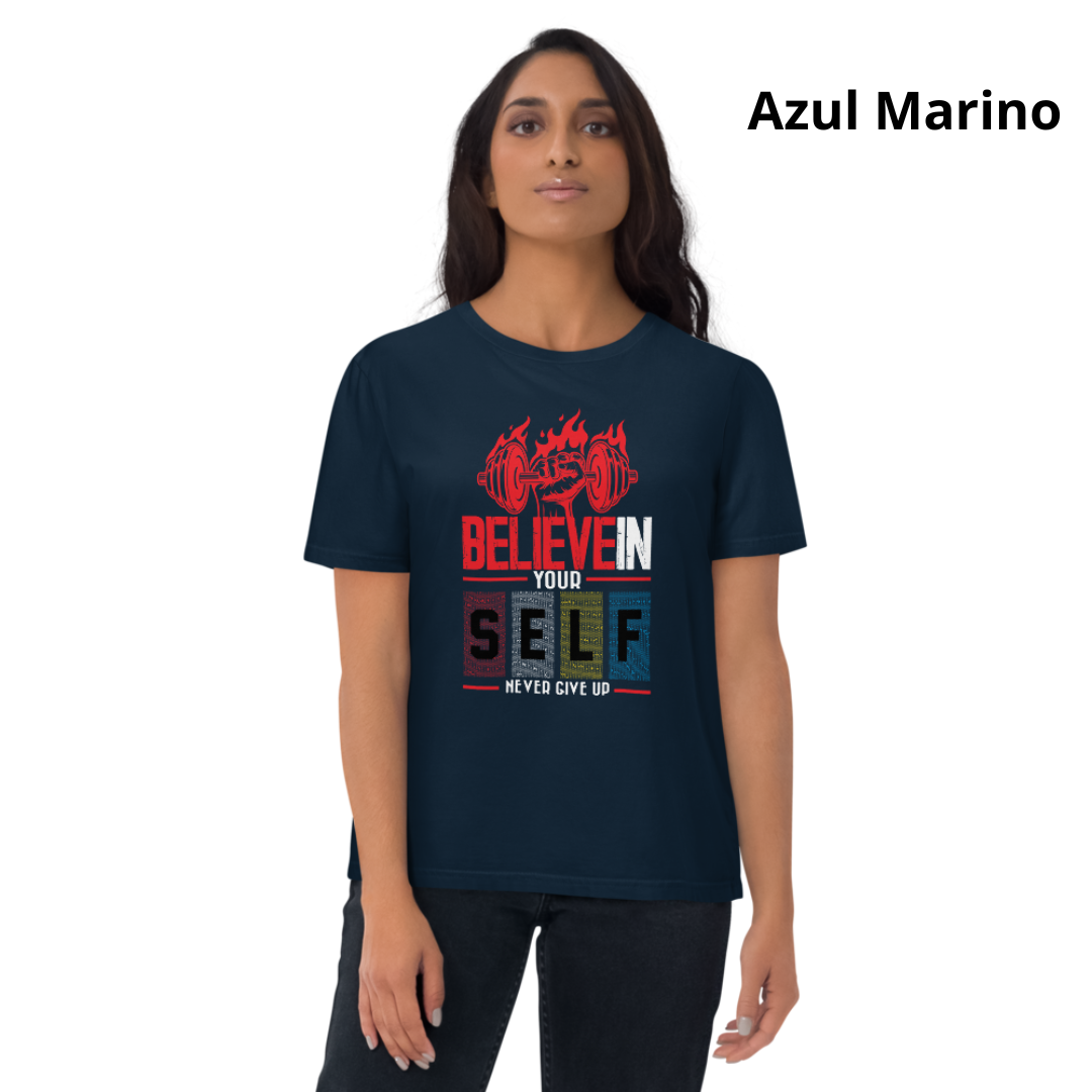 Camiseta orgánica Believe