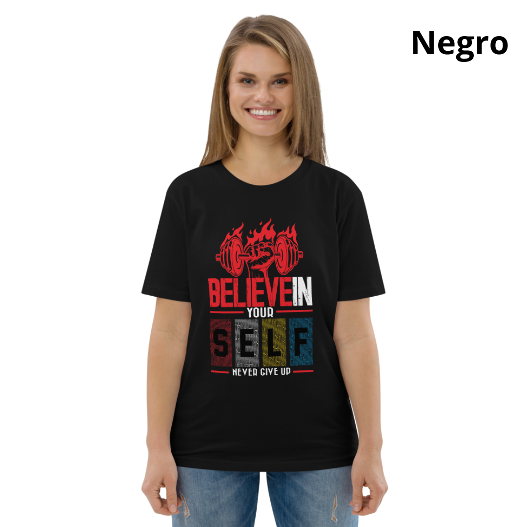 Camiseta orgánica Believe