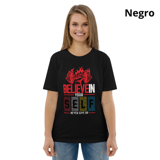 Camiseta orgánica Believe