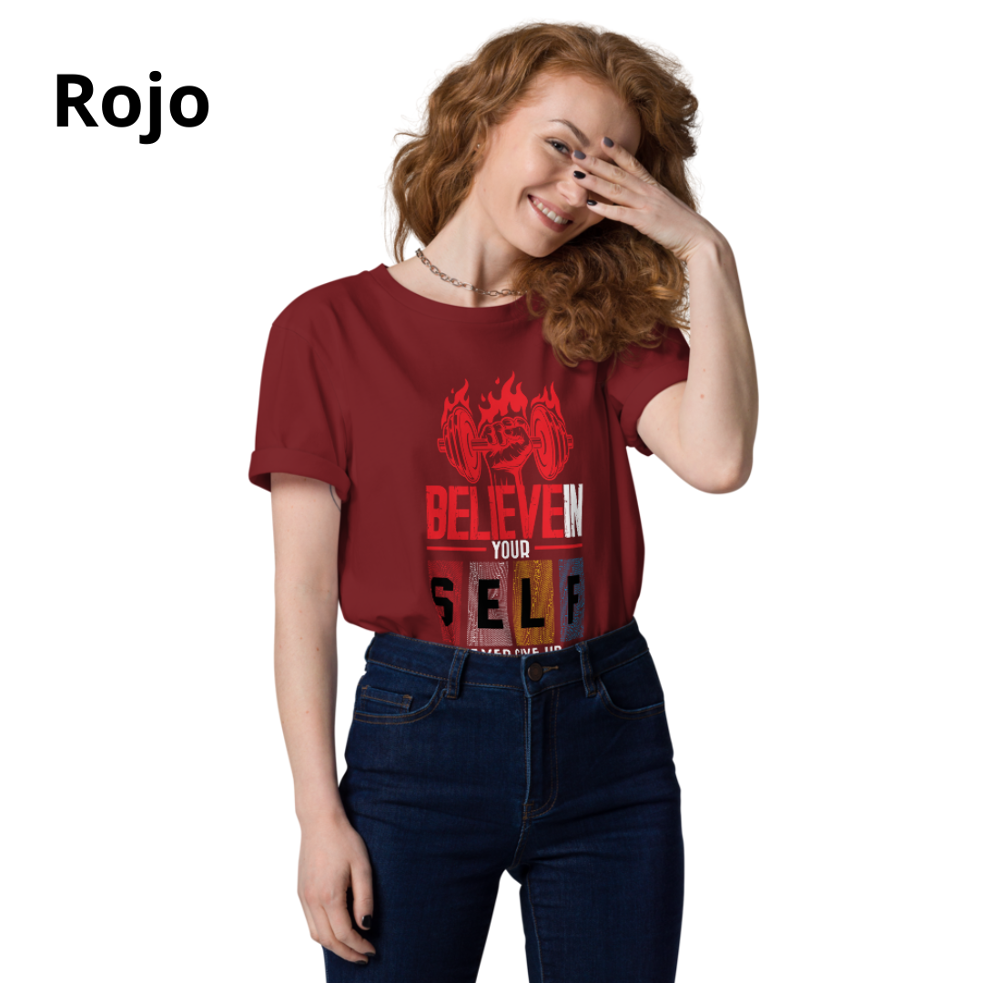 Camiseta orgánica Believe