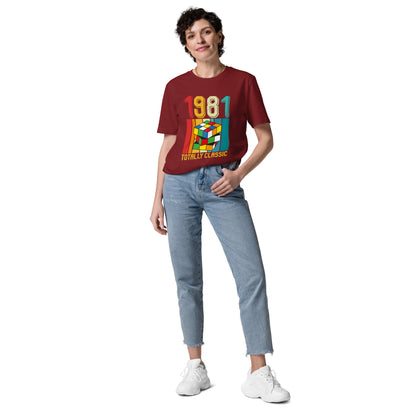 Camiseta orgánica Vintage 1981