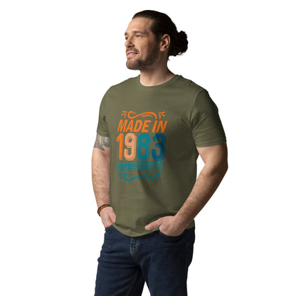 Camiseta orgánica Vintage 1983