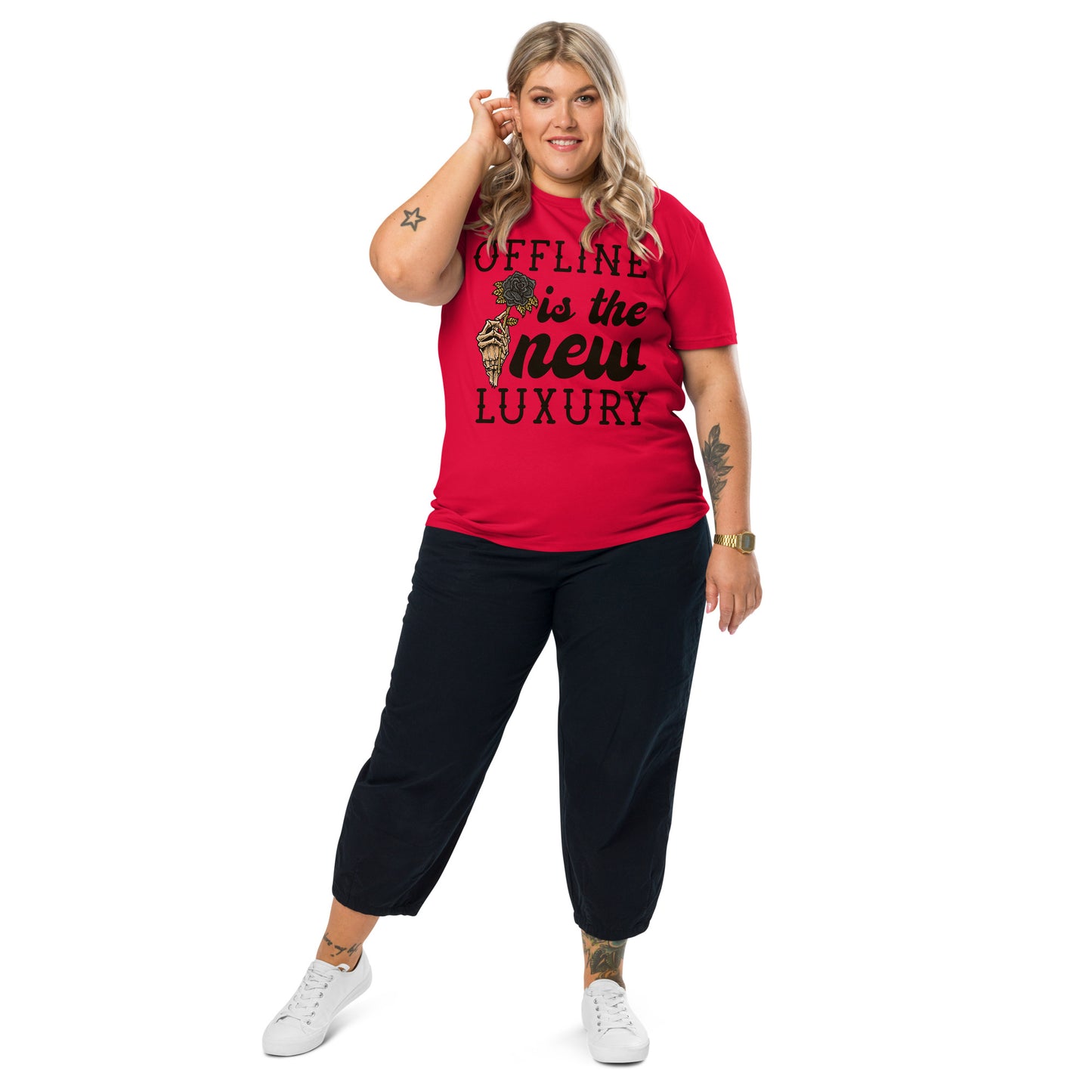 Camiseta orgánica luxury